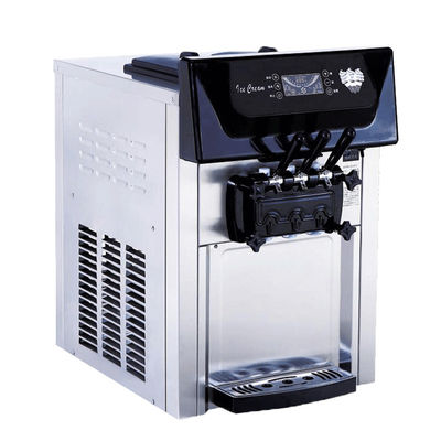 آلة تطبيق الآيس كريم 20-28L / H مطعم صانع الآيس كريم صانع آيس كريم تجاري صانع آيس كريم صانع آيس كريم بسعر مصنع سعة 6 لترات ولغة التشغيل الإنجليزية