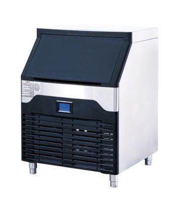 Good price صانع مكعبات الثلج من الفولاذ المقاوم للصدأ 100 كجم إنتاج الثلج 24 ساعة مثالية للمطعم أو المنزل 670x670x910 مم الانترنت