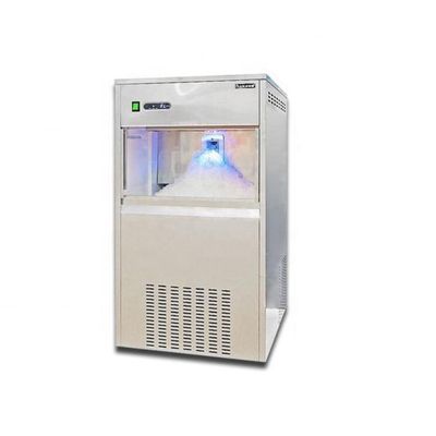 Good price لوحة تحكم زر الضغط الفولاذ المقاوم للصدأ محطم الثلج التجاري التلقائي آلة صنع الثلج 50kg / 24h الانترنت