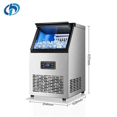 Good price آلة صناعة الثلج المنزلية التجارية الصغيرة للطعام ومحلات المشروبات 60 كجم آلة صناعة الثلج 354x428x637mm الانترنت