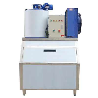 Good price 380 فولت 1.5 كيلوواط صانع كتلة الجليد 300 كجم 0.3 طن الصناعية التجارية آلة رقائق الجليد للشركات الانترنت