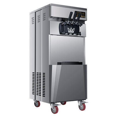 Good price 20L / H آلية لخدمة ناعمة آيس كريم آلة للأسعار التجارية مزيج هوبر 4Lx2 قوة و 1850 الانترنت